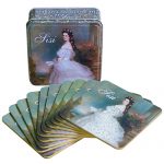 06376 Korkuntersetzer Dose Sisi mit 10 Stk Sisi Untersetzer 3,390