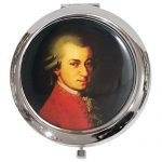 HL061 Moz Mozart 2 in 1 Kosmetik Spiegel, rund 2,35 Souvenir