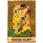 QIM130011 Magnet Gustav Klimt – Der Kuss 1 Magnet