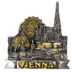 QIM140033 SilverGold Vienna Panorama 1,25 Magnet